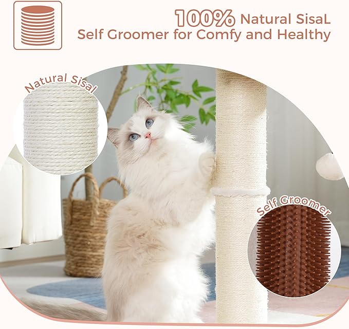 Cat Tree Tower for Large Cats Cat Scratching Post - Image 6