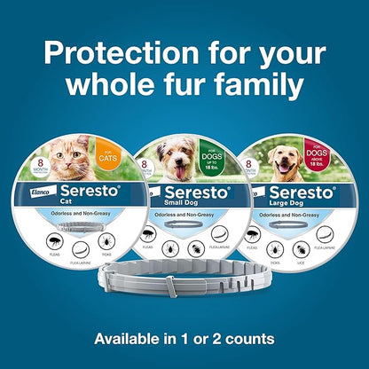 Seresto Large Dog Vet-Recommended Flea & Tick Treatment & Prevention Collar - Image 9