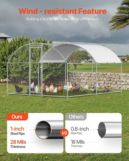 VEVOR Large Metal Chicken Coop - Image 3