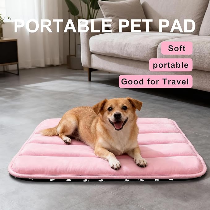 Dog Bed Mat, Reversible Dog Crate Pad - Image 2