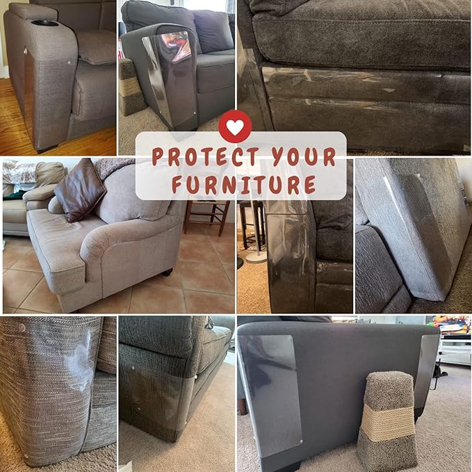 FixZilla Anti Cat Scratch Furniture Protector, Easy-to-Apply Scratching - Image 8