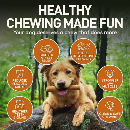 Wildfang® Coffee Wood Dog Chew, XS – Tough Chew Toys - Image 5