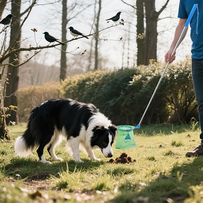 Pooper Scooper, Extendable Handle Bend-Free Pet Waste Collector - Image 9