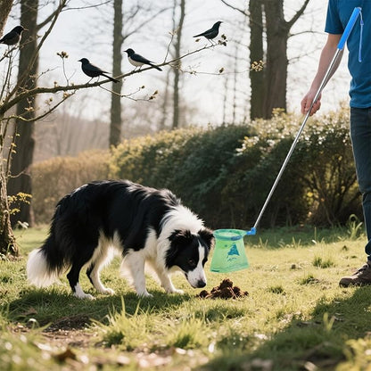 Pooper Scooper, Extendable Handle Bend-Free Pet Waste Collector - Image 9