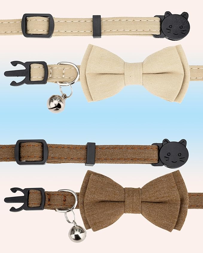 Cat Collar Breakaway Bowtie Safety - Image 3