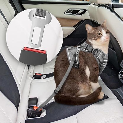 Cat Harness and Leash Set for Walking Escape Proof, Adjustable Soft Kittens Vest - Image 2