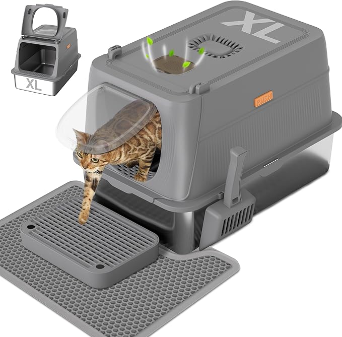 Anywish Stainless Steel Cat Litter Box by Anywish