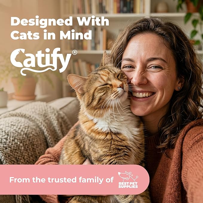 Best Pet Supplies Catify Cat Scratcher, Fun Interactive Scratchers, Claw Safe - Image 7