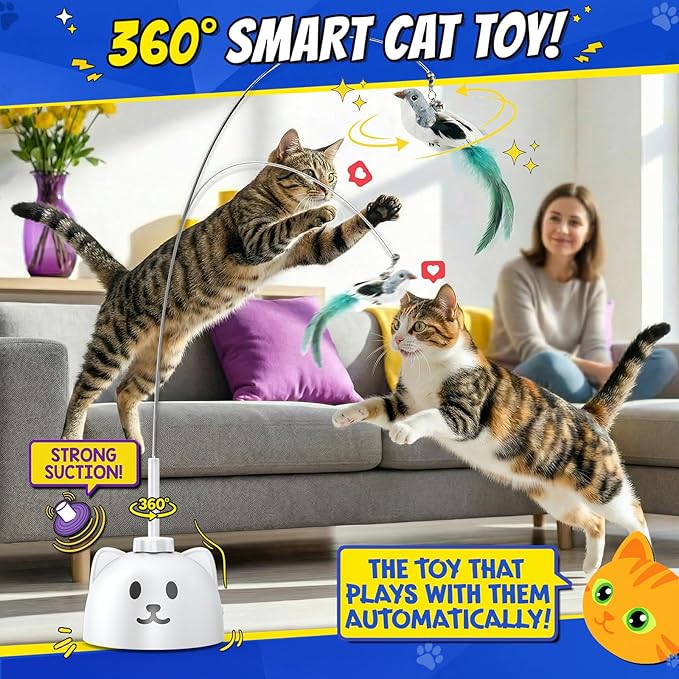 CATPICK Interactive Cat Toys for Indoor Cats - Image 2