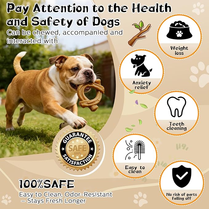 WOWBALA 2 Pack Dog Chew Toys for Aggressive Chewers, Indestructible Dog Toy for - Image 6