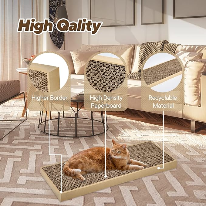 HappyFreeSX Splicing Cat Scratch Pad: Cat Scratchers - Image 5