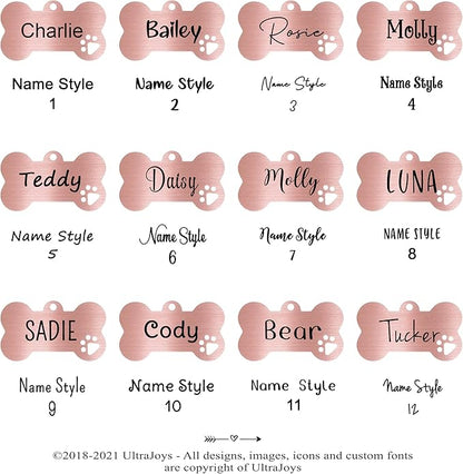 Ultra Joys Dog Tags Personalized - Image 4