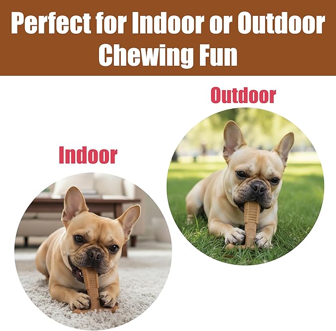 SPOT Bam-Bones Plus T-Bone, Bamboo Fiber & Nylon Dog Chew, Durable - Image 8