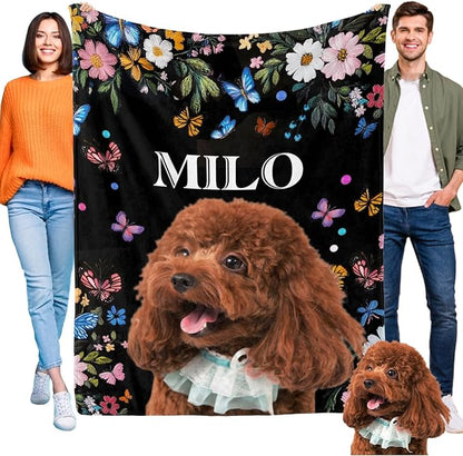 M YESCUSTOM Personalized Photo Blanket by MYESCUSTOM