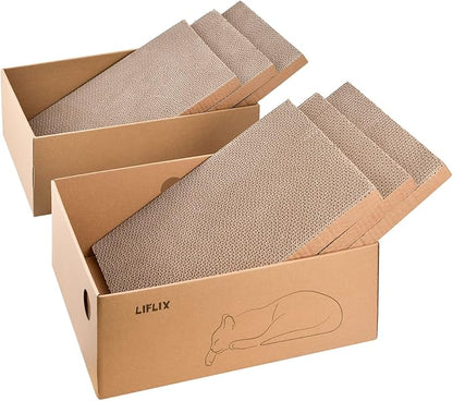 LIFLIX Cardboard Cat Scratcher by LIFLIX