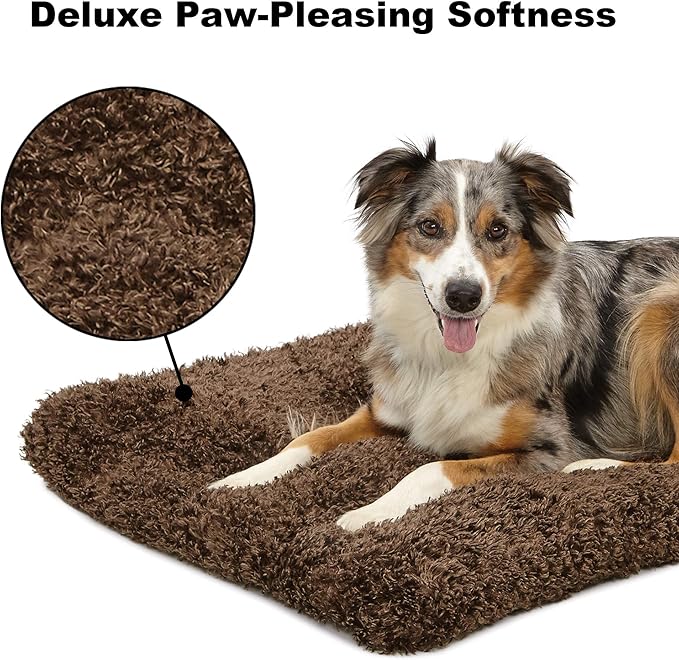 MidWest Homes for Pets Large QuietTime Deluxe Coco Chic Pet Bed, Ultra-Soft & - Image 2