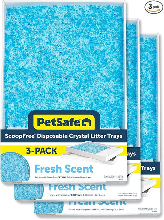 PetSafe ScoopFree Self-Cleaning Cat Litter Box Tray Refills by PetSafe