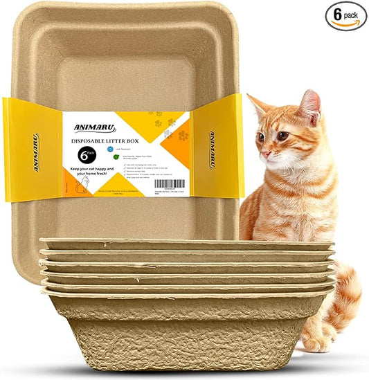 Disposable Litter Boxes by Animaru