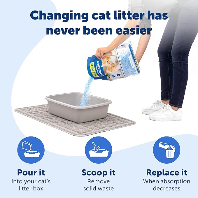 PetSafe ScoopFree Odor Control Crystal Cat Litter, Fresh Scent, 8 Lb Bag - Image 4