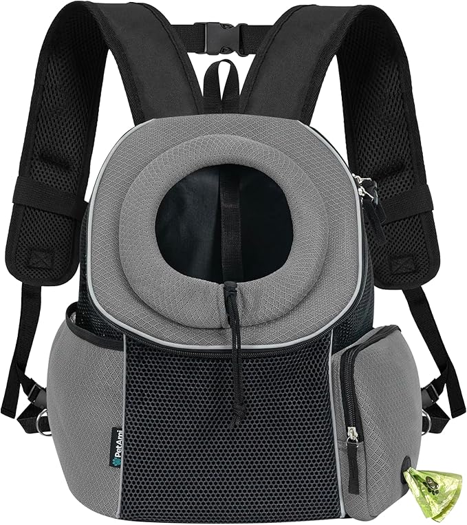 PetAmi Dog Carrier Backpack, Hands Free Front Pet Carrier - Image 8