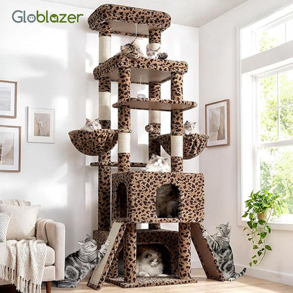 Globlazer Heavy Duty Cat Tree 78 inch Sturdy Cat Tower - Image 7