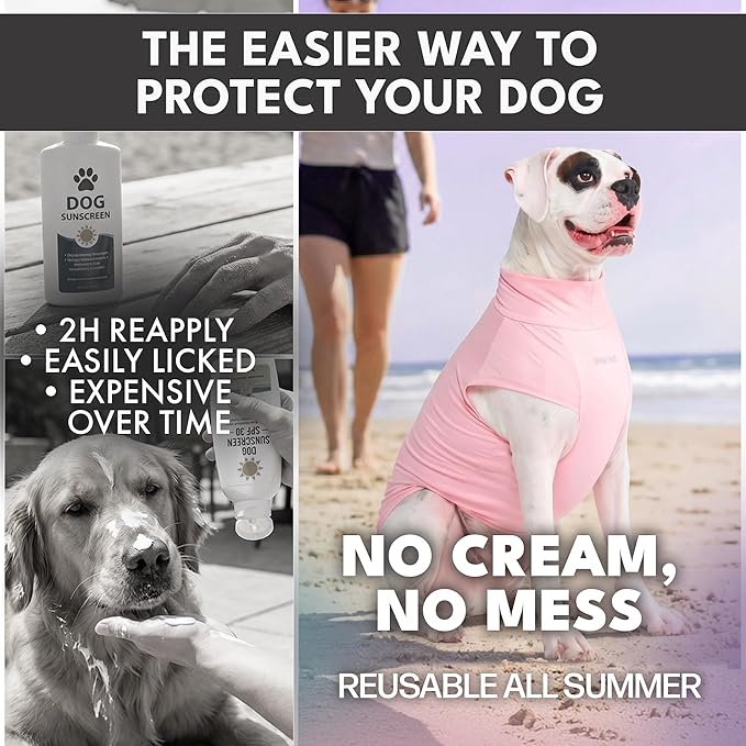 Spark Paws Sunblock Dog T-Shirt, SPF30 Protection, Lightweight Breathable Quick - Image 5