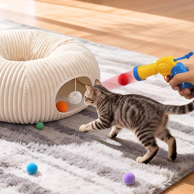 31 Pcs Interactive Cat Toys for Indoor Cats, Cat Tunnel - Image 4