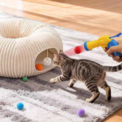 31 Pcs Interactive Cat Toys for Indoor Cats, Cat Tunnel - Image 4