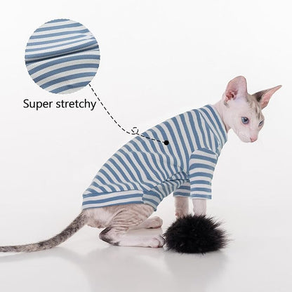 PUMYPOREITY Sphynx Cat Clothes: Soft Hairless Shirt - Image 3