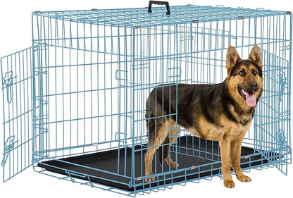 42 Inch Dog Crates for Medium Dogs, Large Dog Cages for Travel/Indoor/Outdoor by TFFnew