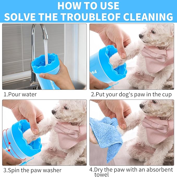 Professional 7 in 1 Dog Paw Cleaner - Image 4