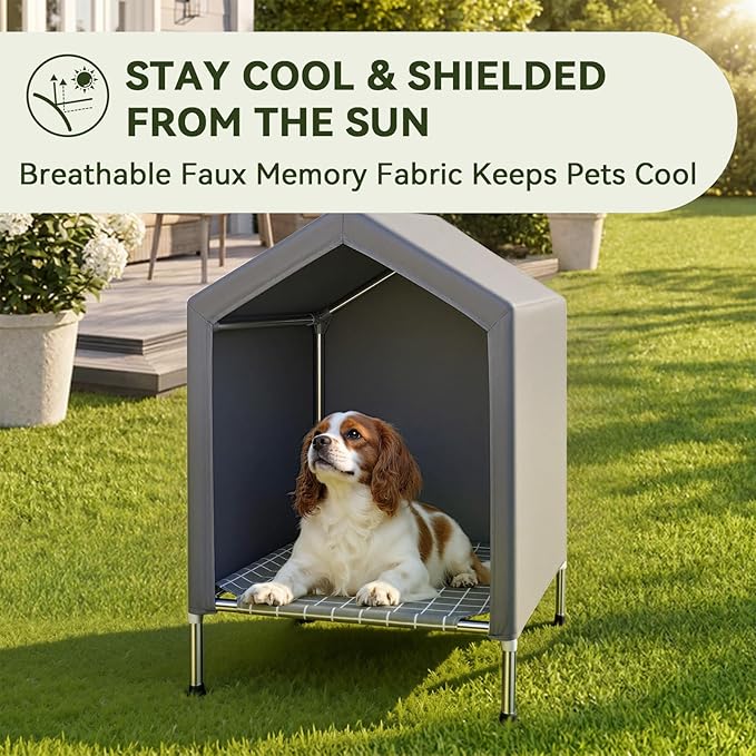 Elevated Dog House for Small Dogs - Image 2