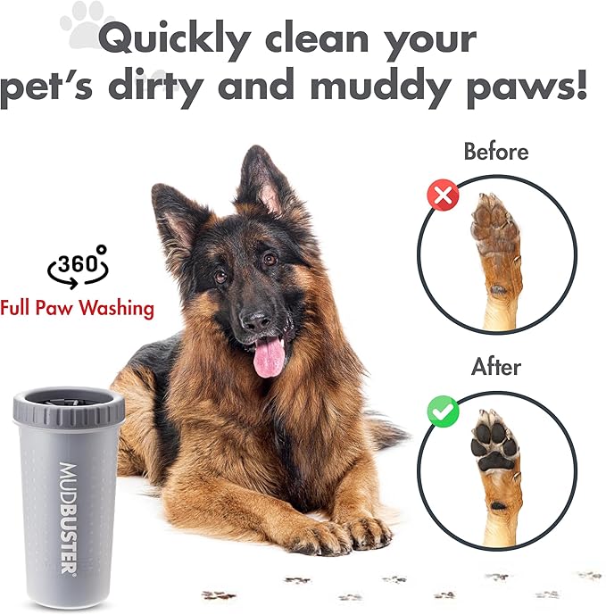 Dexas MudBuster Portable Dog Paw Cleaner - Image 5