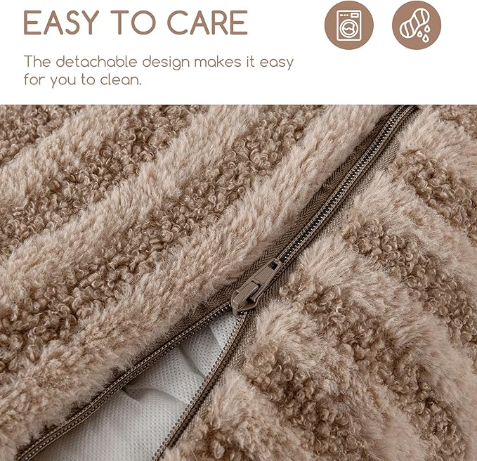 Hollypet Cat Bed Fluffy Plush Multifunctional Double-Layer Machine Washable - Image 7