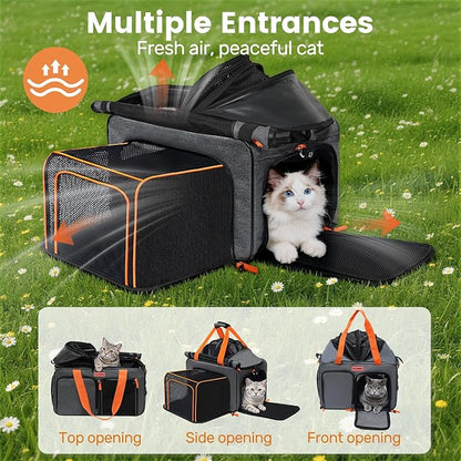Cat Carrier Soft Sided Airline Approved - Image 9