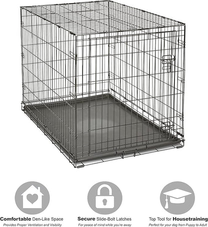 Midwest Homes for Pets 42-Inch New World Crate for Large Breeds, 71-90 lbs - Image 3