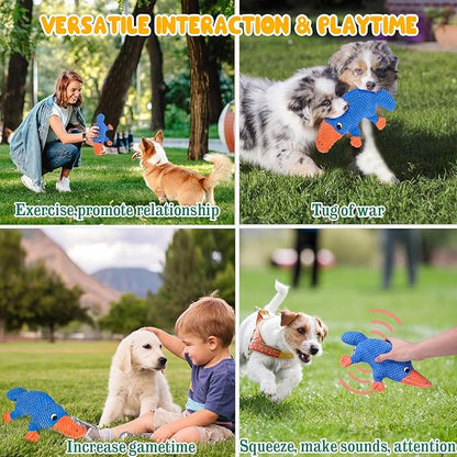 Vitscan Squeaky Dog Toys for Aggressive Chewers Large Breed, Large Dog Toys for - Image 6