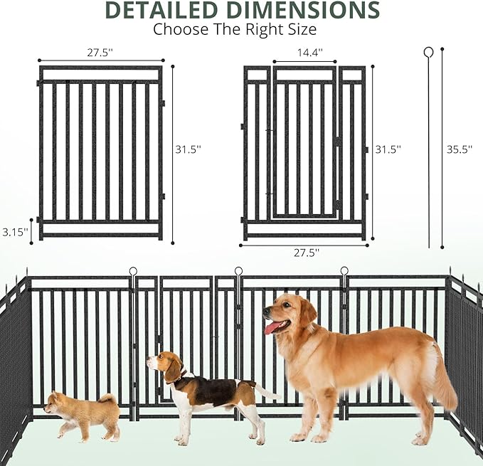Dog Fence Outdoor Indoor - Image 4