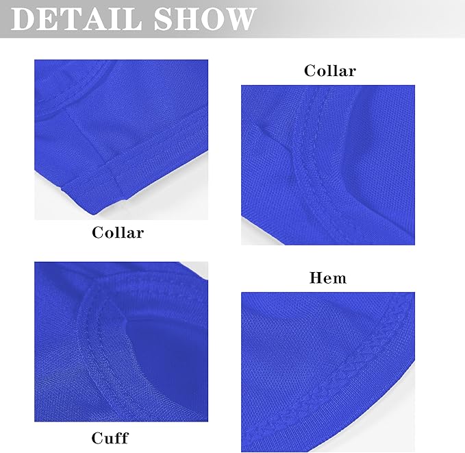 2 Pack Solid Color Dog Shirts - Image 3