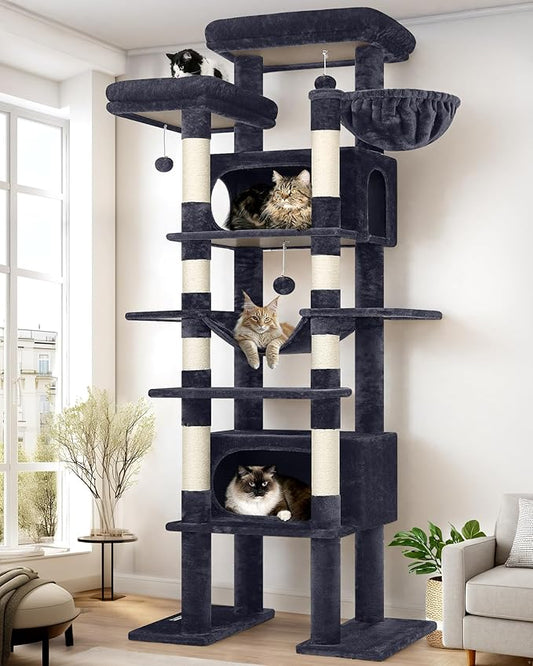 Globlazer XXL Giant Cat Tree, 83 Inch Heavy Duty Tall Cat Tower by Globlazer