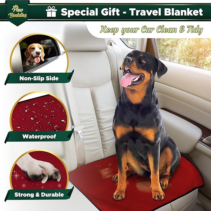 Paw Buddies Premium Waterproof Blanket 80"x90" Velvet-Feel Reversible Throw – - Image 6
