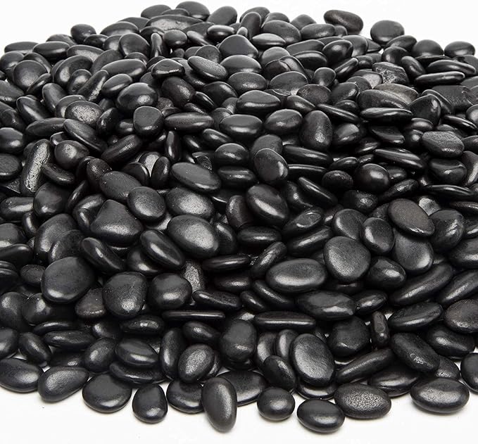 Black Small Decorative Pebbles - Image 6