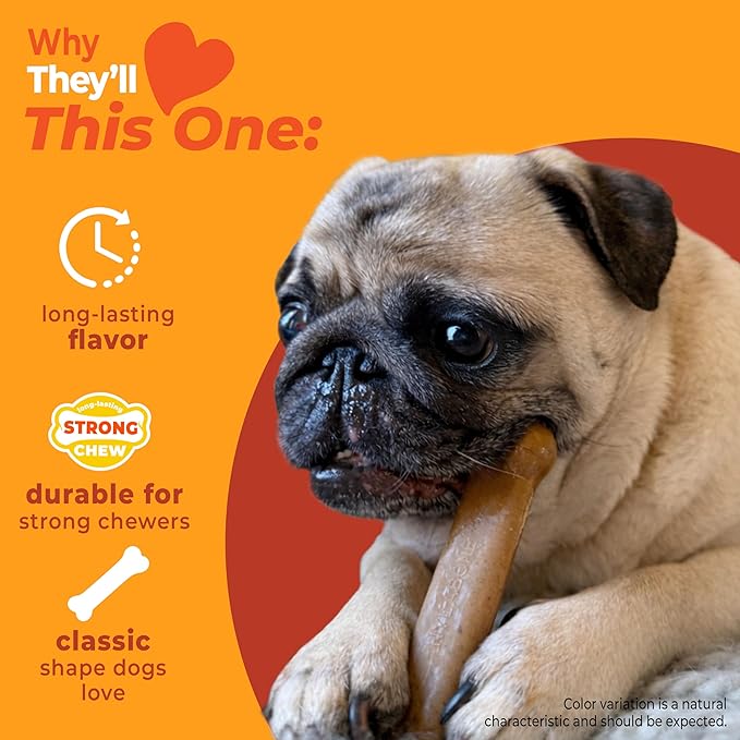 Nylabone Strong Chew Original Bone Dog Toy Made - Image 3