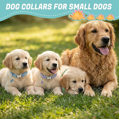3 Pack Dinosaur Dog Collars for Small Dogs Cute Dog Collars - Image 7