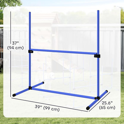 Pawhut Large Size Dog Agility Training Equipment 6KG Gross Wight, Obstacle - Image 3
