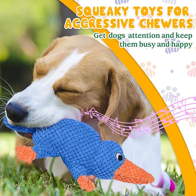 Vitscan Squeaky Dog Toys for Aggressive Chewers Large Breed, Large Dog Toys for - Image 5