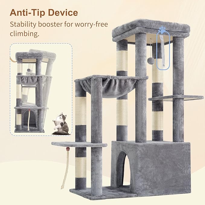 Heybly Heavy Duty Cat Tree, Tower - Image 7