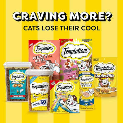 Temptations Cat Treats Classic Crunchy and Soft Cat Treats, Tasty Chicken Flavor - Image 13