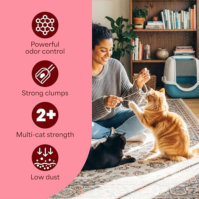 Fresh Step Advanced Odor Shield Multi Cat Clumping Litter - Image 8