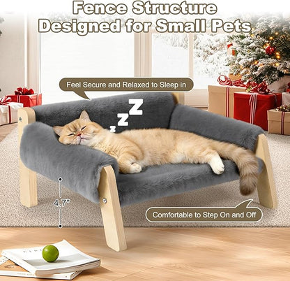 FAMIDGE Elevated Cat Couch Bed for Indoor Cats - Image 3